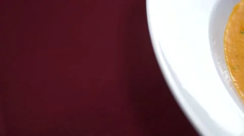 Gnocchi Pasta in Red Sauce Stock Footage 40215331
