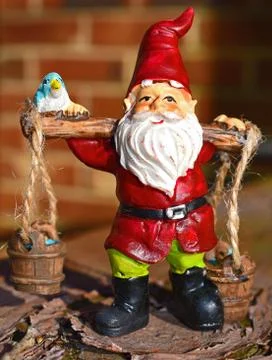Gnome 002 Foto stock
