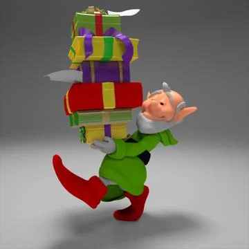 Gnome gifts 3D Model