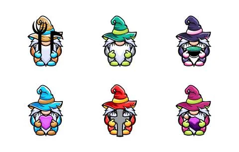 Gnomes Stock Illustration