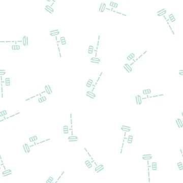 Gnss receivers glyph vector seamless pattern black Stock Illustration