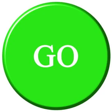 Go Button Stock Illustration