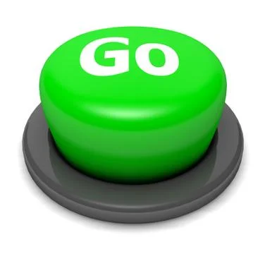 Go button Stock Illustration