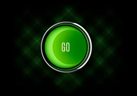 Go Button Stock Illustration