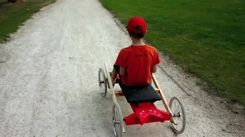 Go-cart Video stock 12374284