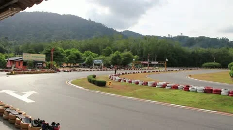 Go Carting Stock Footage 11599398