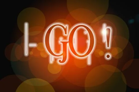 Go concept Stock Illustration