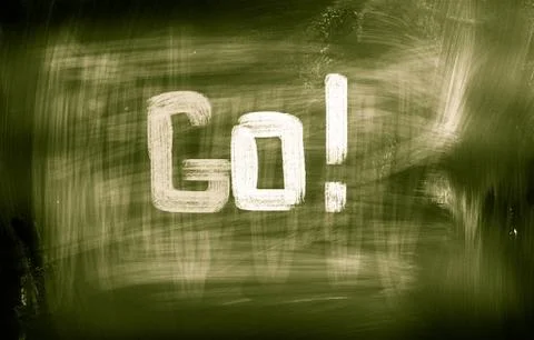 Go Concept Stock Illustration