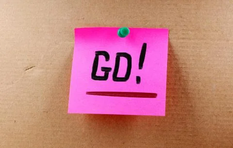 Go Concept Stock Illustration