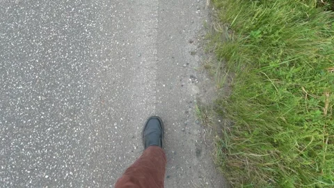 Go down the road Stock Footage 317201382