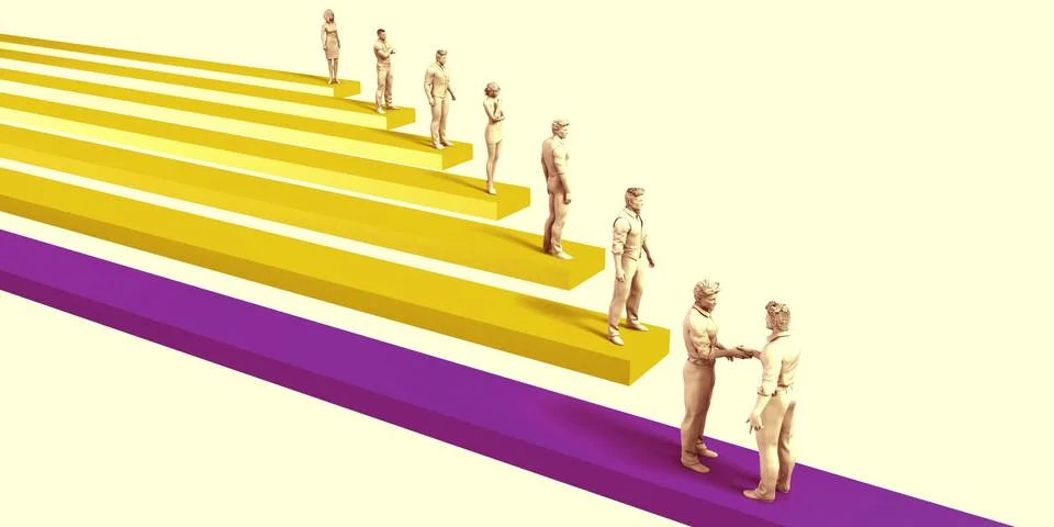 Go the Extra Mile Stock Illustration