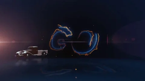 Go Fast concept animation Stock Footage 69206288