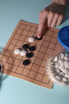 Go game 1 Stock Photos