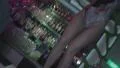 Go-go dancer with fit body dancing on club bar counter HD Footage