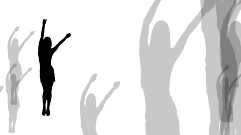 Go-go dancers Stock Footage 36481807