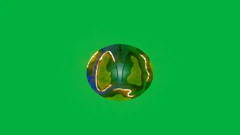 Go green animation Stock Footage 244540657