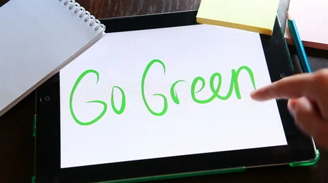 Go Green concept Stock Footage 62953116