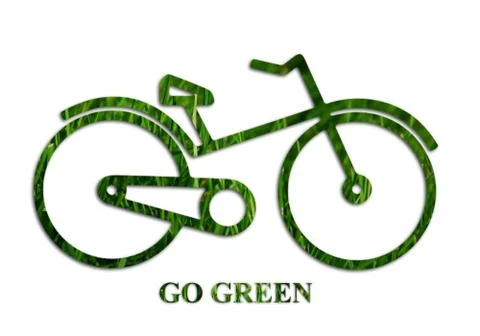 Go green concept Stock Illustration