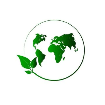 Go green design template. Environment vector illustration イラスト素材