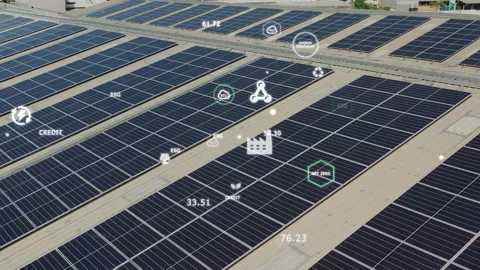 Go green eco-friendly for ESG net zero business. Eco friendly SDGs. Stock Footage 250826146