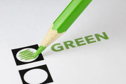 Go Green. Stock Photos