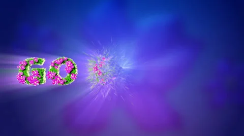 GO GREEN Text 3D Motion Graphics Stock Footage 29666059