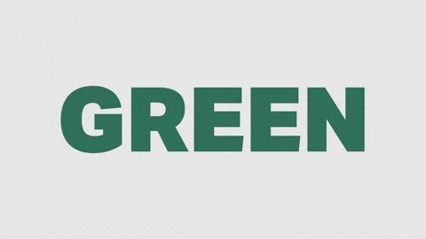 Go Green Text Animation with transparent background. Save Planet Save earth Stock Footage 239834574