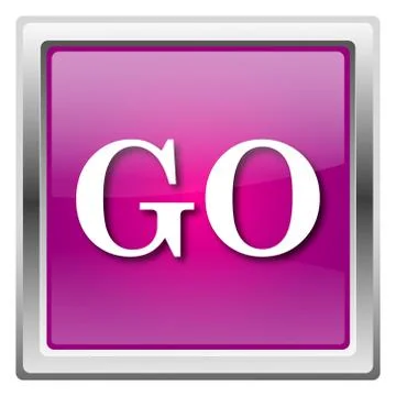 Go icon Stock Illustration