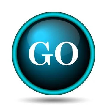 Go icon Stock Illustration