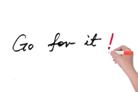 Go for it Stock Photos