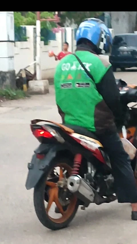 Go-jek online 스톡 동영상 218256807