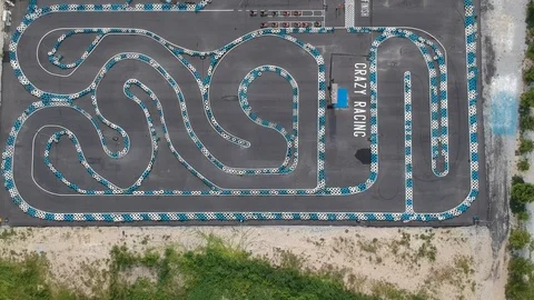 Go kart 4K Stock Footage 127288298