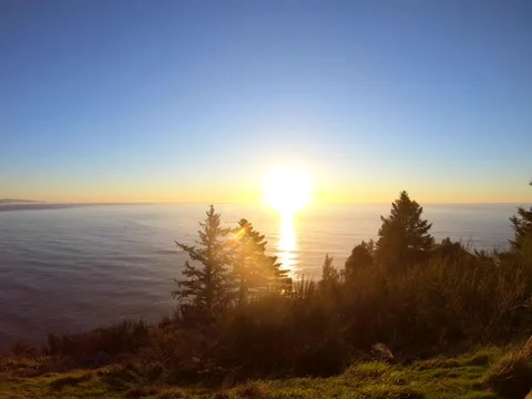 Go Pro Time laps Oregon Coast 스톡 동영상 133985861