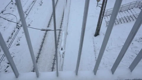 Go to the railway bridge Stock Footage 172413319