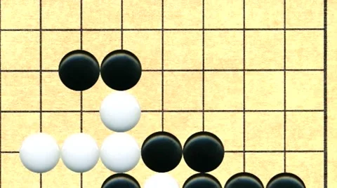 Go strategy board game. Stock Footage 47754700
