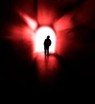 Go Towards the Light Stock Photos