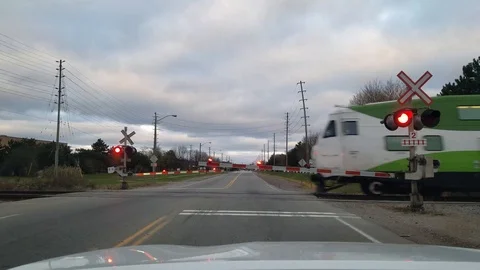 Go Train 1 Stock Footage 101857550