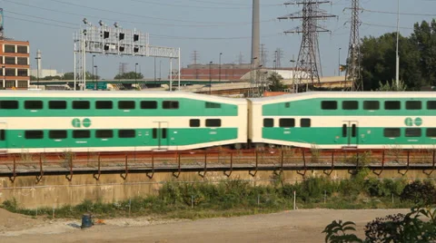 Go Train goes Stock Video Pond5