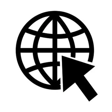 Go to website Internet icon vector illustration Stock Illustration