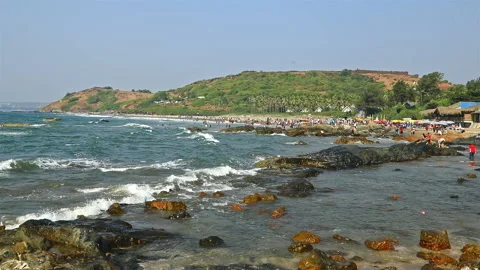 GOA BEACH Stock Footage 150792537