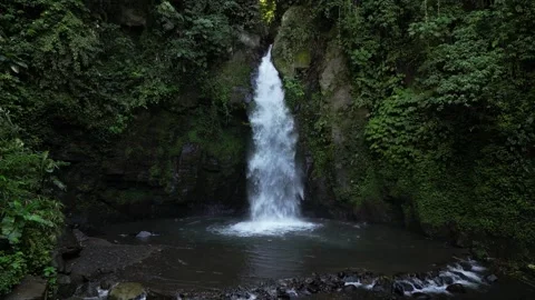 Goa Gong Waterfall Stock Footage 247305802
