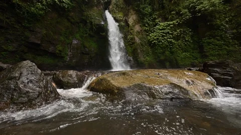 Goa Gong Waterfall Stock Footage 247305929