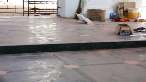 GOA, India  Oct, 2016: Temple painting. Indian master painting Temple. Stock-Footage 74875769