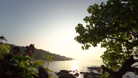 Goa Sunrise view - Ak Stock Footage 140426564