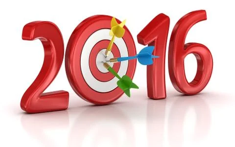 Goal 2016 Stock Illustration