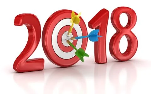 Goal 2018 Stock Illustration