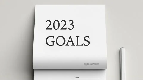Goal 2023 target. Stock Footage 221738104