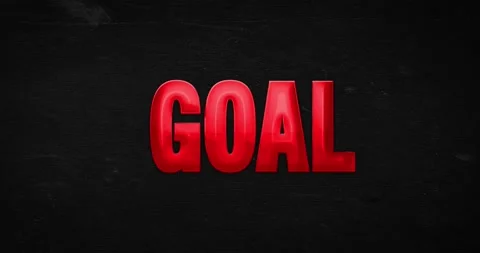 Goal. 4K animation Stock Footage 137485396