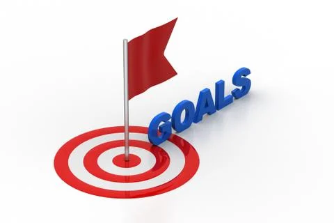 Goal achievement concept Free Stock Illustration
