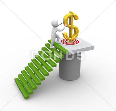 Goal achievement Stock Illustration